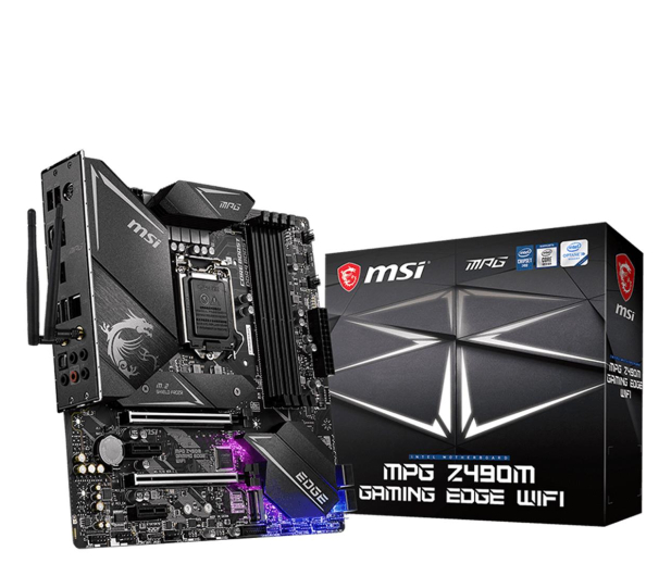 MSI MPG Z490M GAMING EDGE WIFI - 561096 - zdjęcie